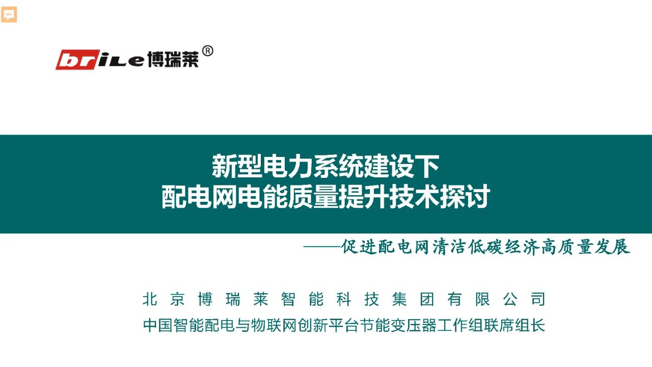 博瑞莱在首届“瘦西湖”智慧能源创新论坛做技术分享(图7)